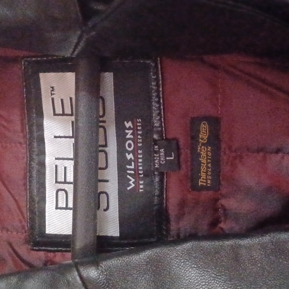 Pelle Studio By Wilson's Leather Long Coat -Thinsluate Lining - Picture 3 of 6